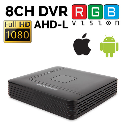RGB-A1008NHS-C 8CH 1080P AHD-L DVR Recorder