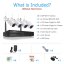 AR-W360-T2M 4kanálový IP 2MP WiFi kamerový set
