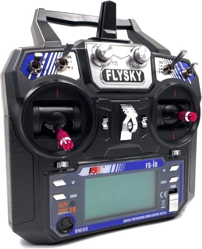 FlySky FS-I6 2.4GHz AFHDS Vysílač s Přijímačem iA6 - 6CH+
