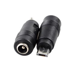 DC Power Adapter 5.5x2.1mm to Micro-USB B