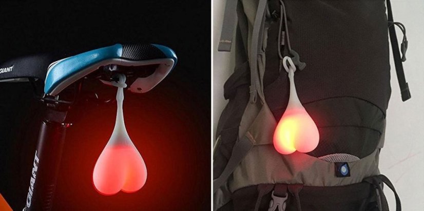 BB-01 zadní blikačka ve tvaru varlat