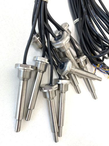 Teplotní sonda DS18B20 s kabelem 1.5m a BSP 1/2" závitem