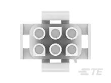 1-480704-0 Rectangular Power Connector, Plug + Socket