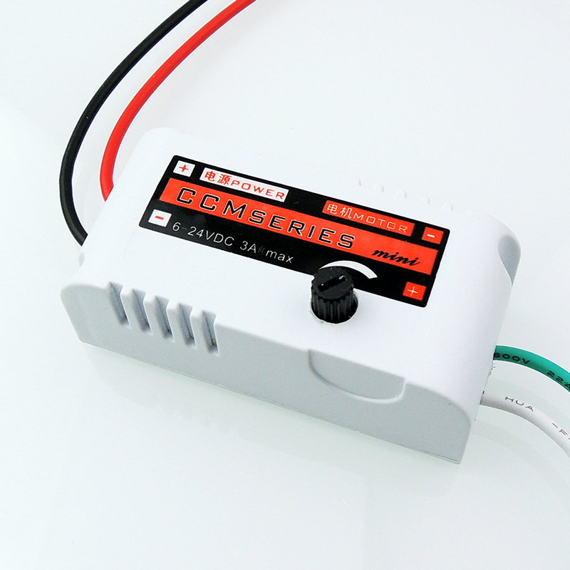 CCMminiS 6V-28V 3A PWM Regulátor Otáček pro DC Motory