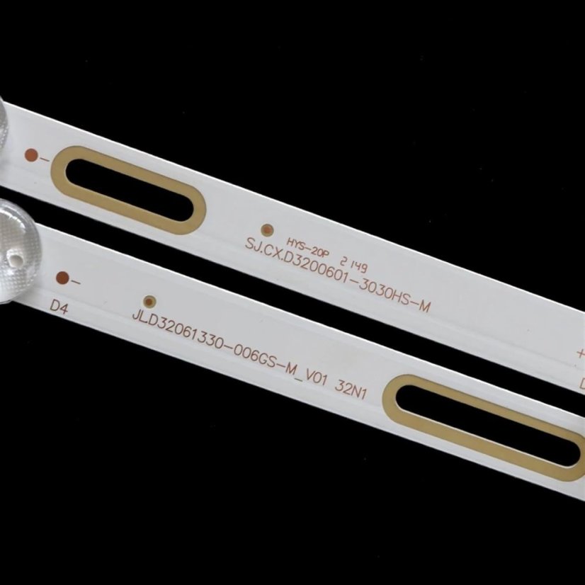 Podsvícená světelná lišta JL.D32061330-006AS-M, 6 LED, 2ks