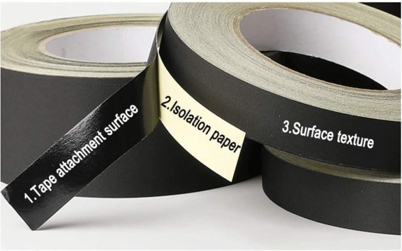 Černá acetátová lepicí páska pro opravu displeje