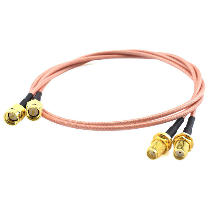 Antenna Cable Pigtail SMA F - SMA M RG316 - Length: 10cm