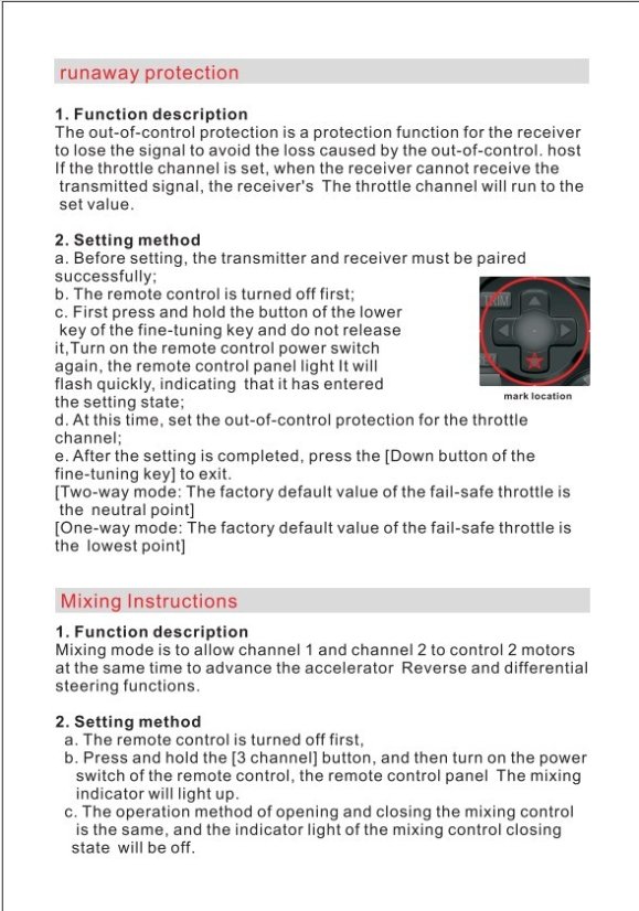 HotRC DS4A - 4-Channel 2.4GHz Remote Control