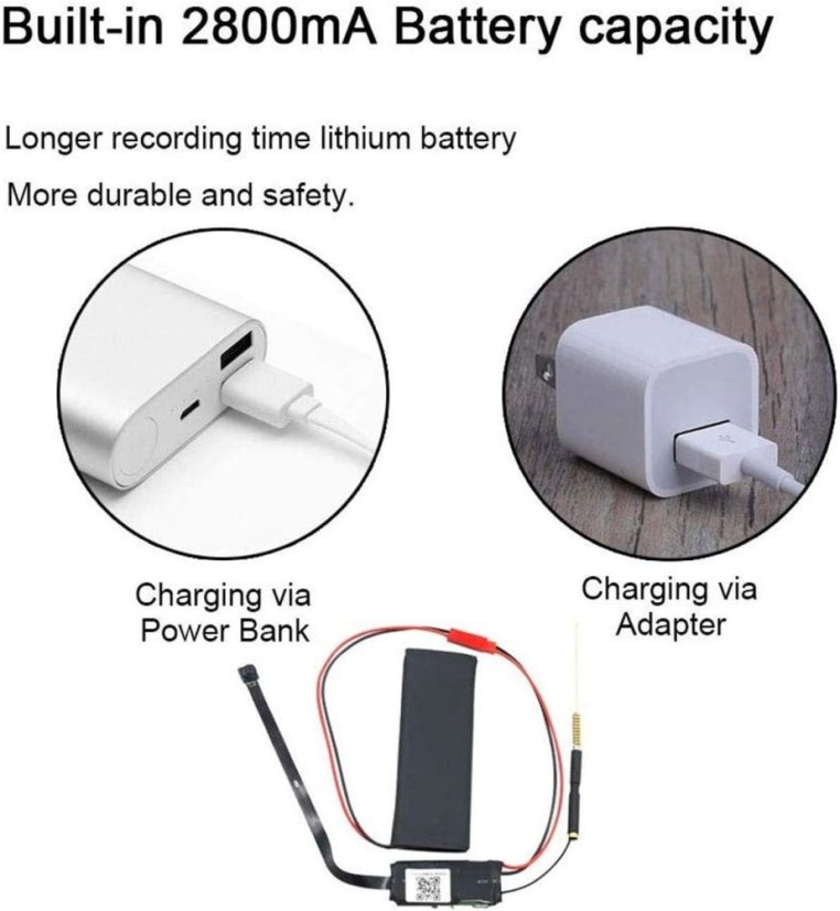 V88 WiFi Full HD kamerový modul s baterií