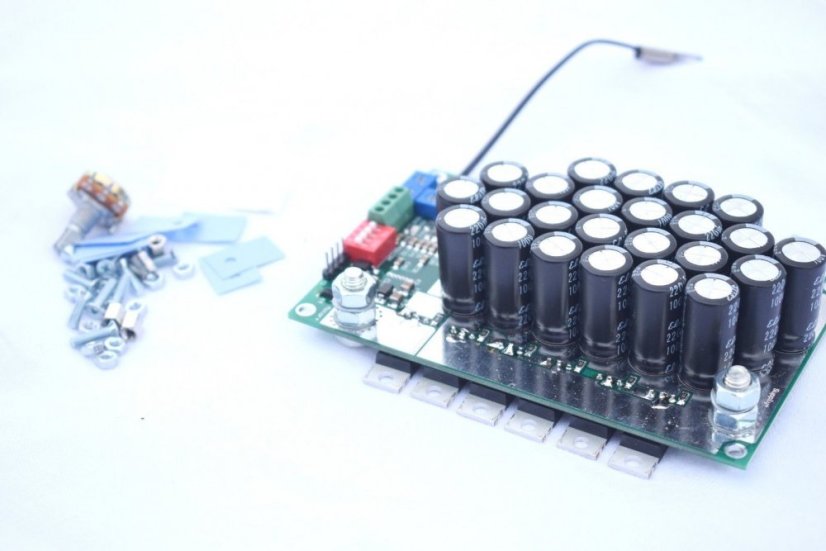 HL100100 PWM Regulátor Otáček 22V-100V 100A - Doplňky: Chladič