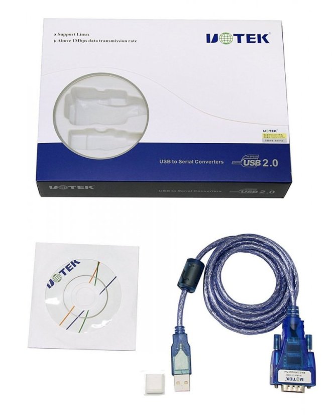 Profesionální RS-232 do USB Adaptér FTDI - Model: UT-8801