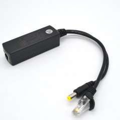 Splitter PoE 48V s jack konektorem 5.5x2.1mm