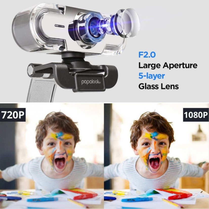 PA452 USB 1080P HD kamera s mikrofonem