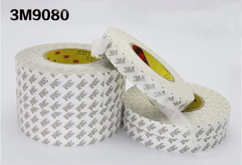 3M 9080A - Transparentní oboustranně lepící páska, 50m - Délka: 50m, Šířka: 5mm