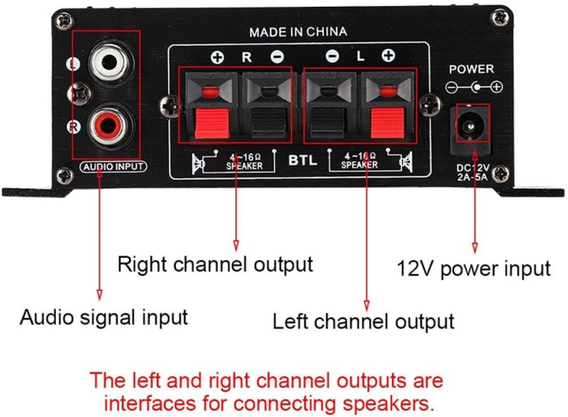 AK170 Hi-Fi Zesilovač 2x20W