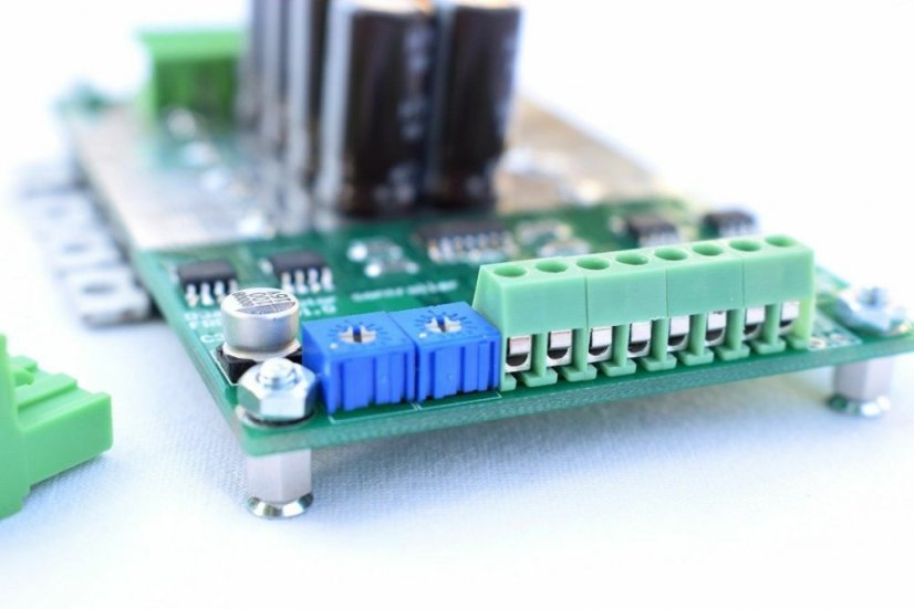 FRD5020 10V-50V 2x20A PWM Dvoukanálový Regulátor Stejnosměrných Motorů