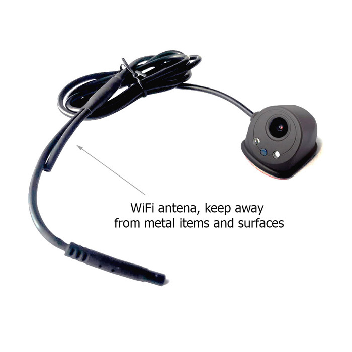 YC803 WiFi zadní parkovací kamera 720p s nočním viděním