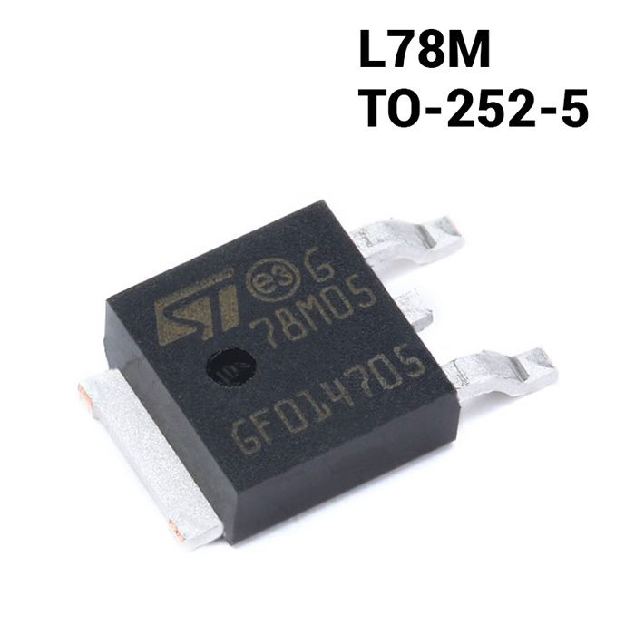 78M05 L78M05CDT-TR TO-252-2 SMD Voltage Regulator