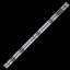 Podsvícená světelná lišta JL.D32061330-006AS-M, 6 LED, 2ks