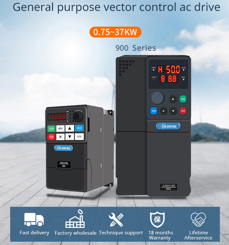M900-0007M1 0.75kW M1 Kompaktní univerzální frekvenční měnič