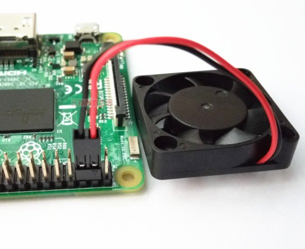 Pi-Fan Raspberry Pi Ventilátor 30x30mm 5V