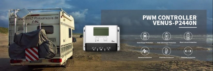 PWM Solar Charge Controller 30A/40A BT