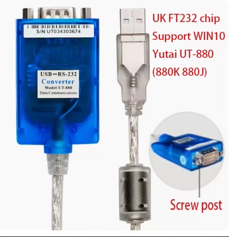 Profesionální RS-232 do USB Adaptér FTDI - Model: UT-8801