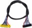 LVDS kabel FIX-30pin 2ch 6bit 400mm
