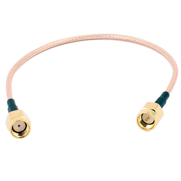 SMA M - RP-SMA M RG316 Pigtail Cable