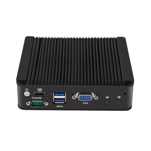 N25 Mini PC s Intel Celeron J4125 a 4 LAN porty, bezventilátorový barebone