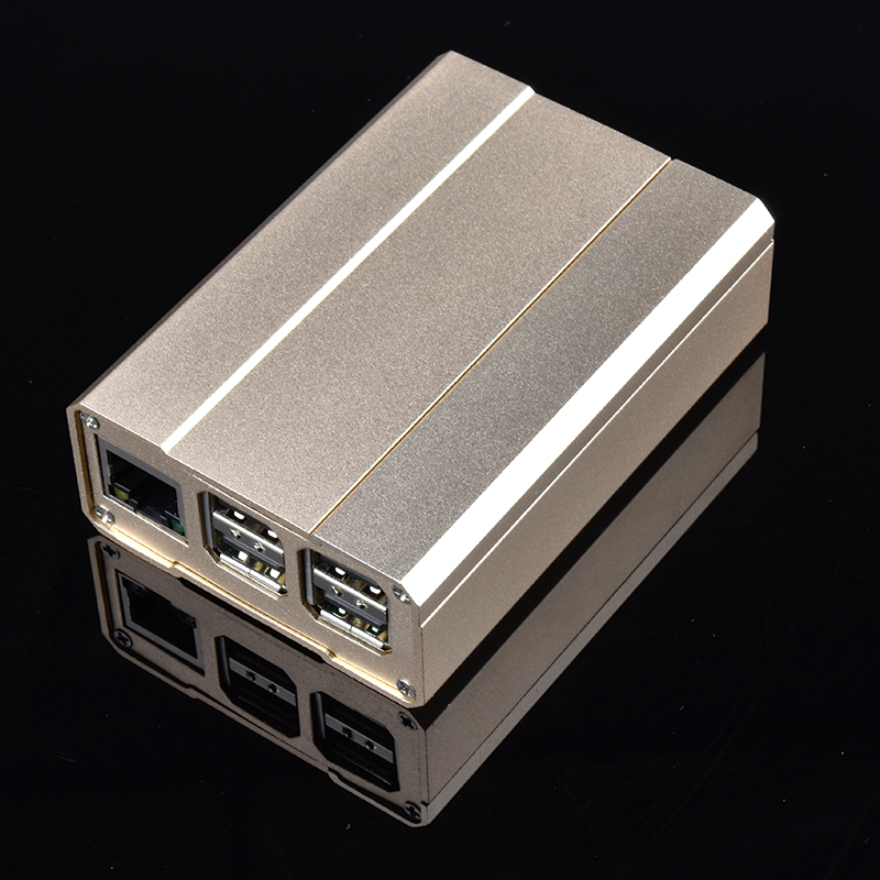 Hliníková krabička RPI-B03 pro Raspberry Pi 3 Model B/2/Plus