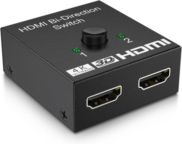 HDMI přepínač 2x1, 4K/UHD