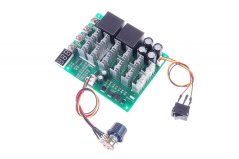PWM DC 10V-55V 60A Regulátor otáček pro stejnosměrné motory
