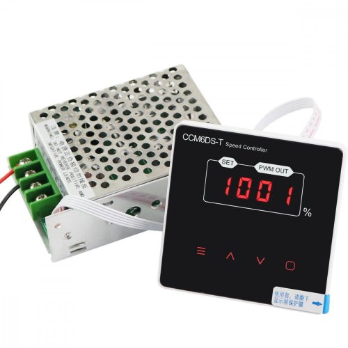 CCM6DS-T 12V-80V 30A LCD PWM Regulátor pro DC Motory