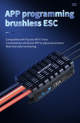 Flycolor WinDragon ESC pro bezkartáčové drony