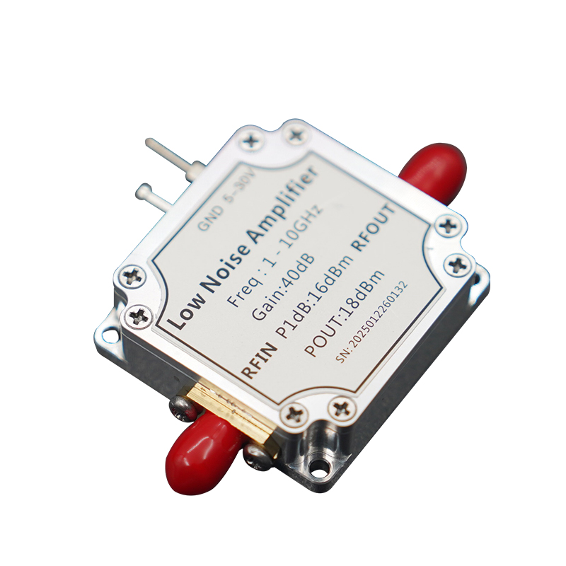 ZL110G 1–10 GHz 40 dB Širokopásmový nízkošumový zesilovač