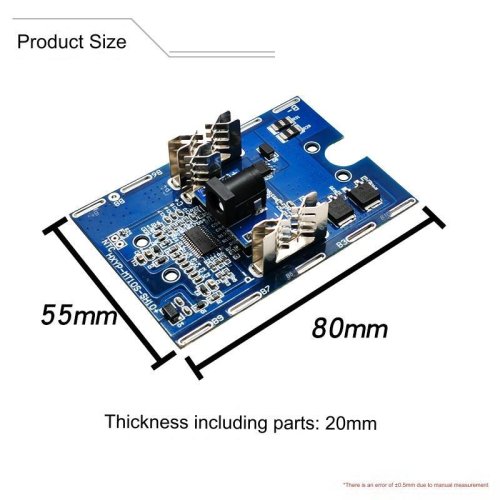HXYP-6S-MT10S-SH10 10článkový 42V 30A Li-ION BMS
