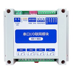 MA0-1-AXCX4040 ModBus RTU sériový IO modul s RS485 4 kanály (4DI + 4DO)