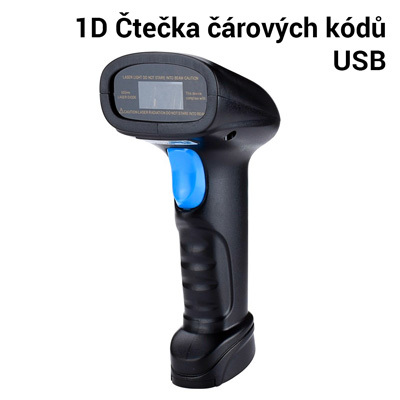 RGB-910 USB Čtečka Čárových Kódů 1D