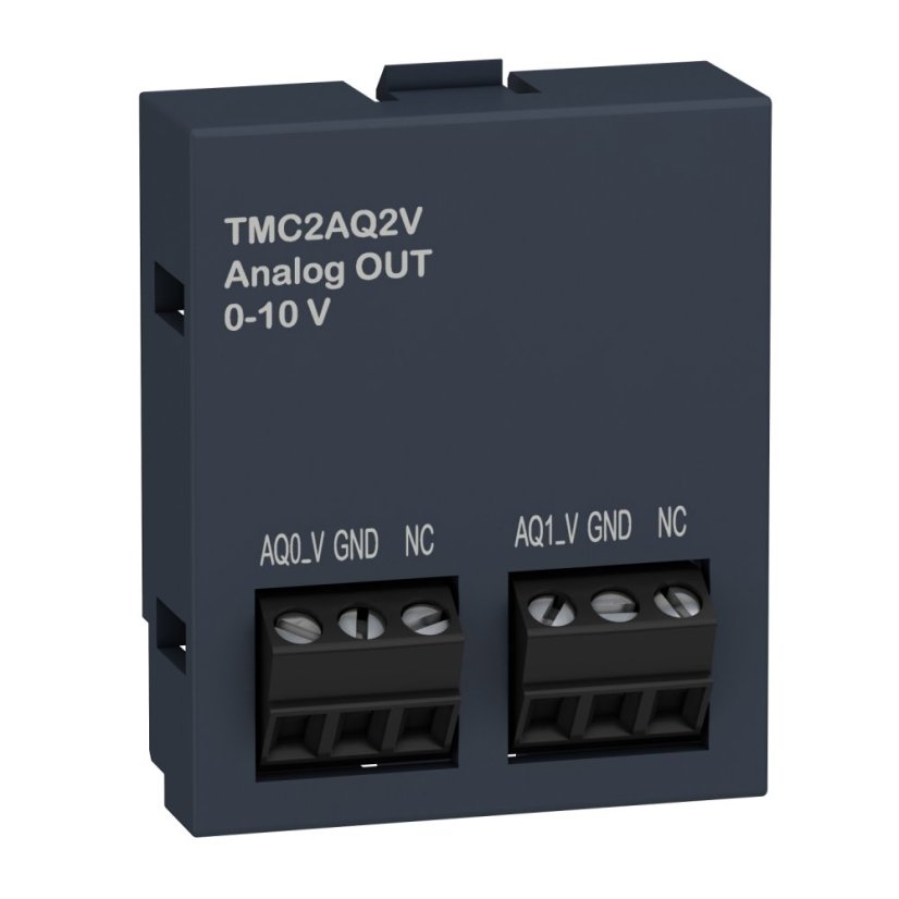 Analógový výstupní modul TMC2AQ2V pro Modicon M221 Analógový výstupní modul TMC2AQ2V pro Modicon M221
