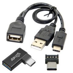 USB-C OTG adaptéry, sada 7 kusů