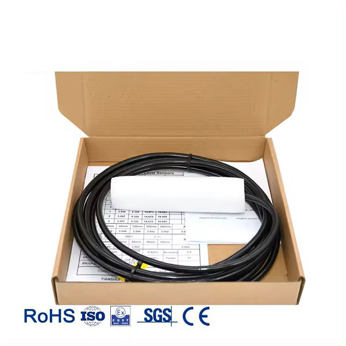 Průmyslová hydrostatická hladinová sonda CYB3120 4-20mA - Hloubka měření, kabel: 0-3m, 10m