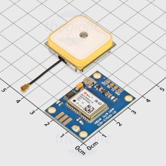 GPS modul GY-GPSV3-NEO-M8N s čipom U-Blox a aktívnou anténou