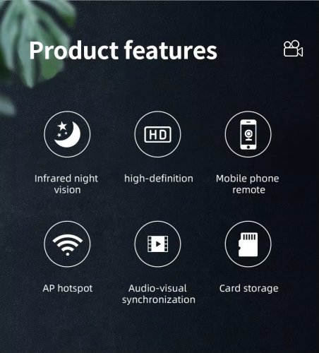 X1 WiFi miniaturní kamera-kostka