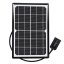 Mobile solar panel with USB charger