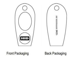 HID ProxKey II Fob 1346 - 125kHz RFID Keyfob