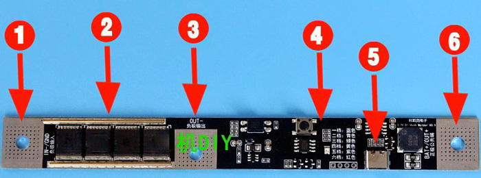 DHJ6633 řídicí deska pro bodové svařování s 6 úrovněmi výkonu