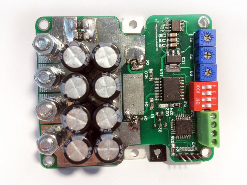 HL4050 10V-50V 50A PWM Regulátor pro DC motory