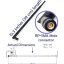 2.4/5GHz, 9dbi, 390mm WiFi anténa - Konektor: RPSMA-M