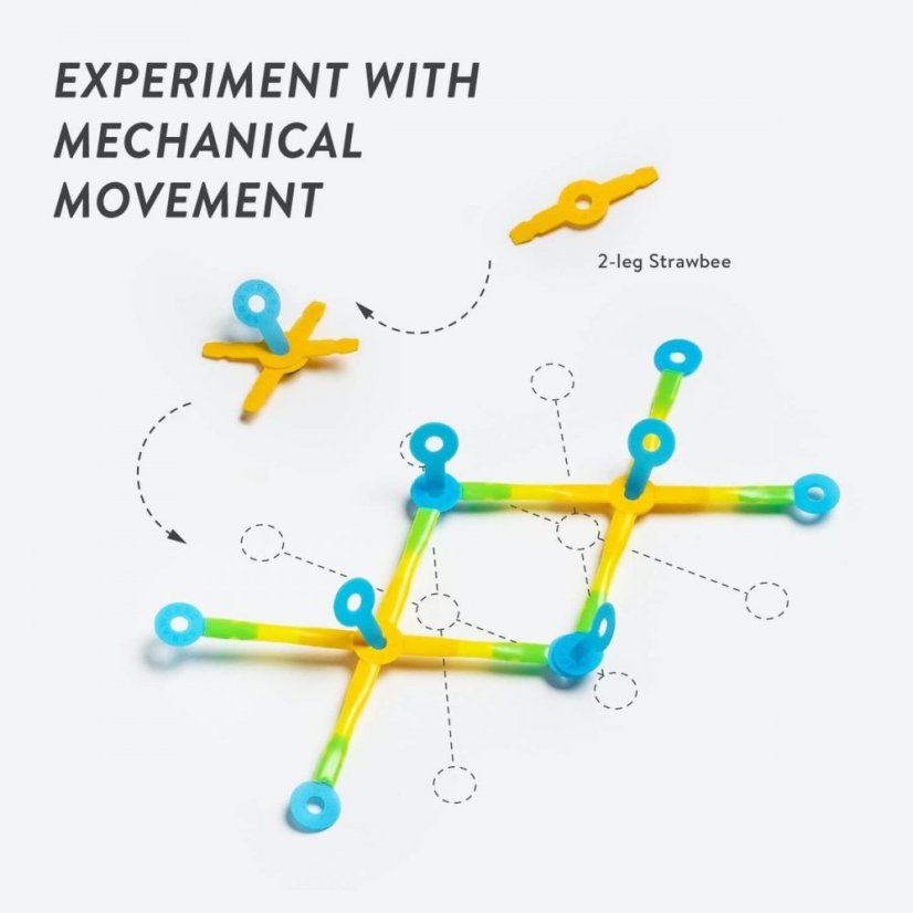 Sada STEAM pro začátečníky: Strawbees Robotic Inventions